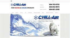 Desktop Screenshot of chill-air.com