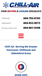 Mobile Screenshot of chill-air.com